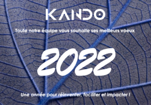 Kando vous souhaite ses meilleurs voeux pour 2022!