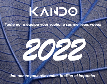 Kando vous souhaite ses meilleurs voeux pour 2022!